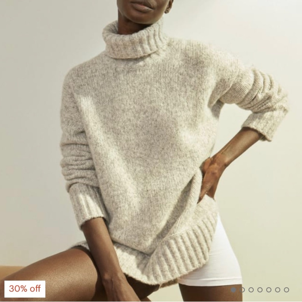 Everlane The Cloud Turtle neck size XS